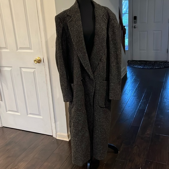 Rare BW Harris Herringbone Men’s Overcoat - Picture 1 of 15